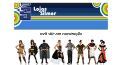 Desktop Screenshot of lojassilmer.com.br