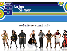 Tablet Screenshot of lojassilmer.com.br